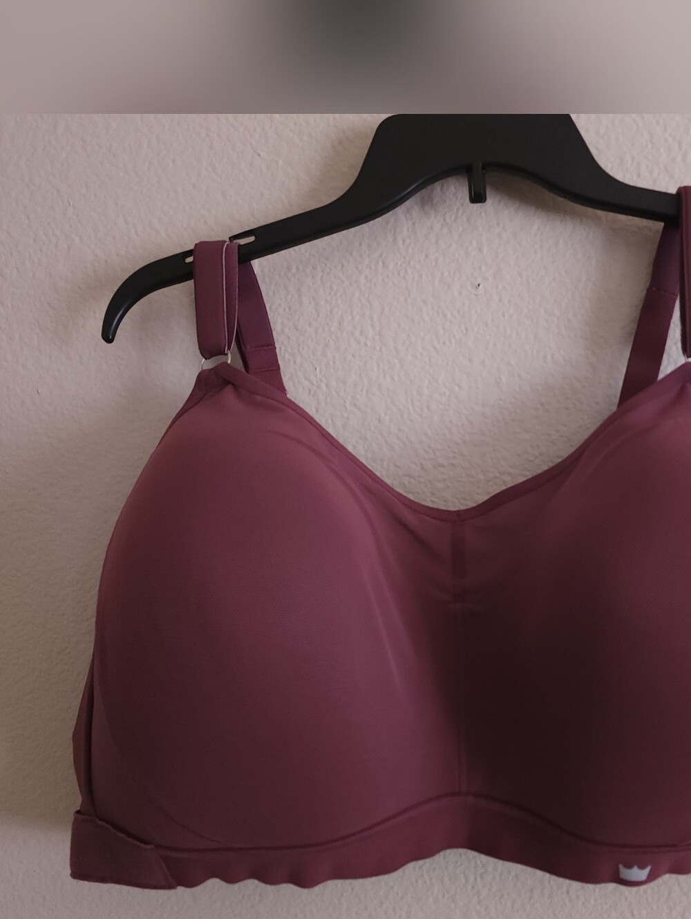 Crown Comfort Wireless Bra in Plum - Women Intimates